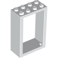 Lego rám dveří 2x4x5, bílá (4218637)